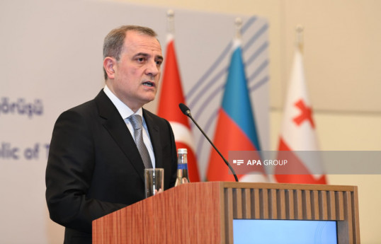 Jeyhun Bayramov, the Minister of Foreign Affairs of the Republic of Azerbaijan