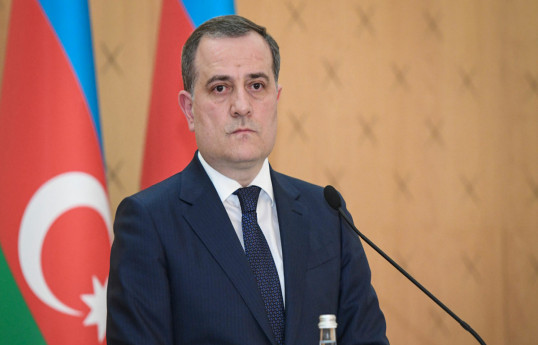Jeyhun Bayramov, the Minister of Foreign Affairs of the Republic of Azerbaijan