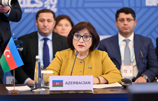 Sahiba Gafarova, Speaker of Azerbaijan's Milli Majlis