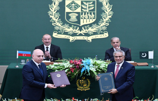 Ceremony to exchange documents signed between Azerbaijan and Pakistan was held Islamabad-UPDATED 