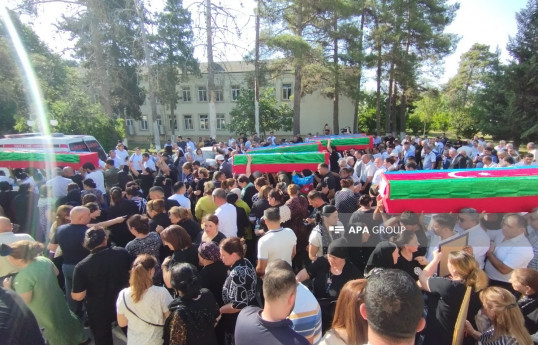 6 martyrs who went missing in I Garabagh War were buried in Khojavand -UPDATED 