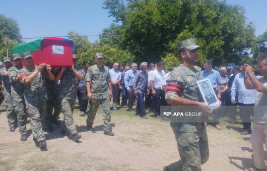 Remains of mother and son, who went missing in Garabagh 31 years ago, buried in Azerbaijan's Saatli - PHOTO 
