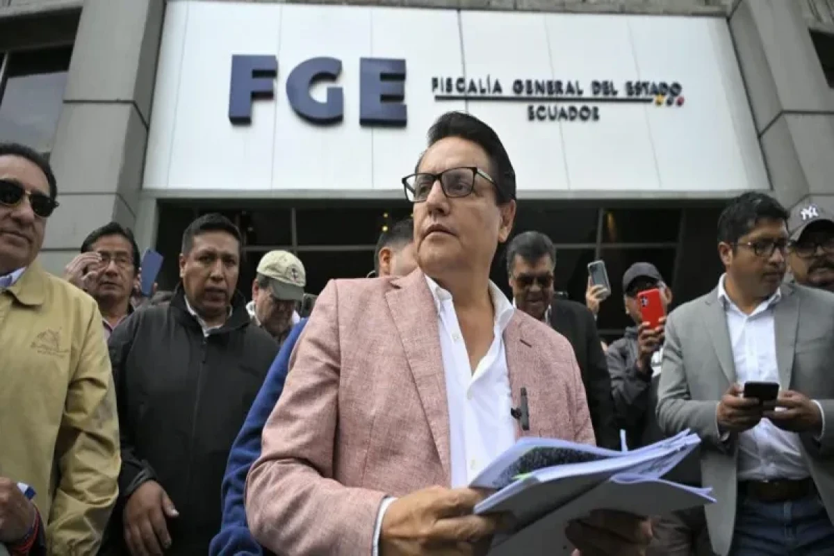 Five jailed for Ecuador presidential candidate
