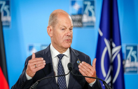 German Chancellor Olaf Scholz