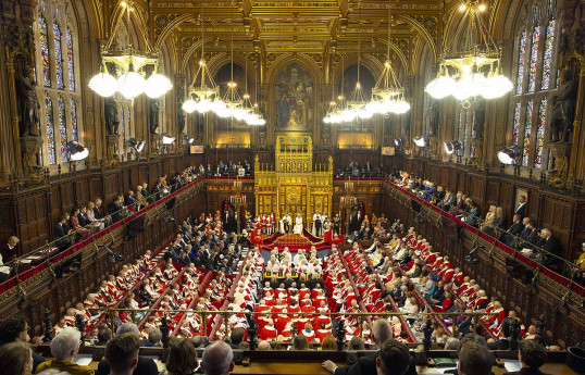 Britain's new government plans over 35 bills for parliament opening