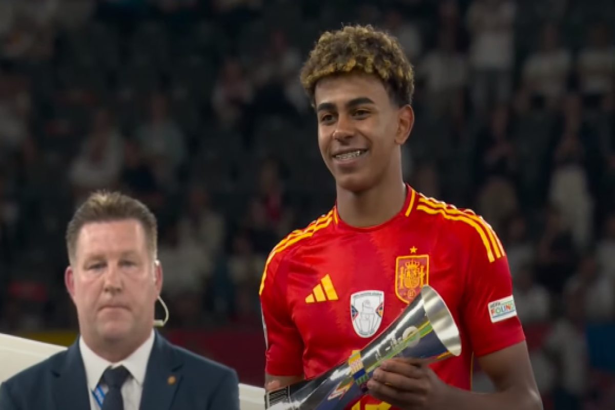Lamine Yamal becomes youngest player ever to win a major international trophy