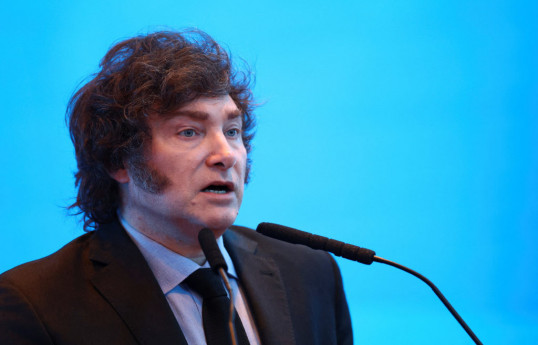 President of Argentina Javier Milei