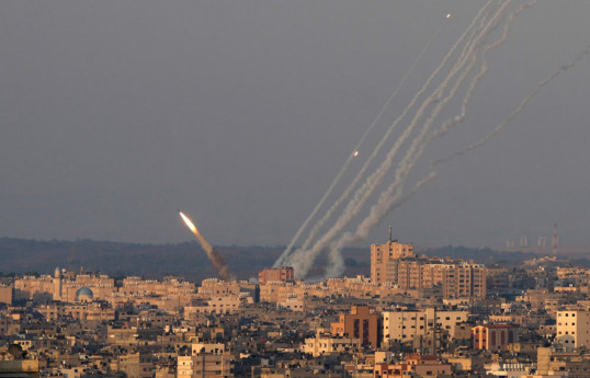 More than 20 rockets fired at Mount Meron area, many intercepted, others spark fires