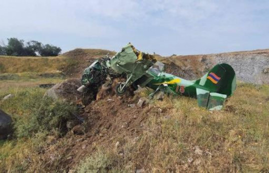 2 servicemen killed in a military aircraft crash in Armenia - UPDATED 