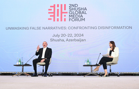 President of Azerbaijan: For the sake of peace and the liberation of our territories, I had to set aside all my feelings and all my emotions