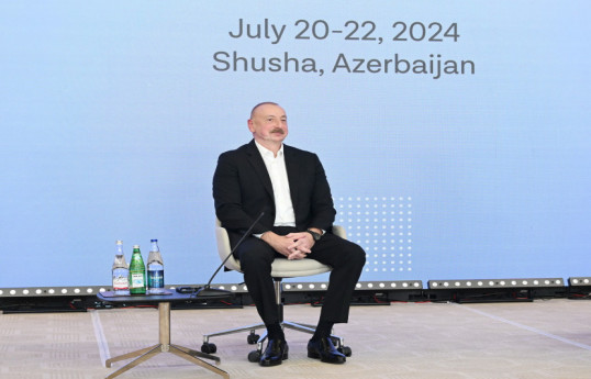 Shusha hosted second Global Media Forum  President Ilham Aliyev attended the Forum-PHOTO -UPDATED 