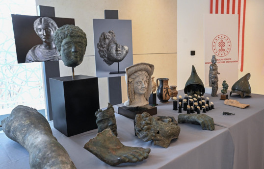Türkiye recovers over 12,000 historical artifacts since 2002