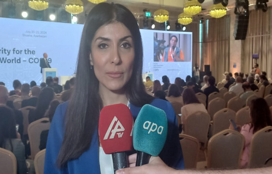 Nigar Arpadarai, UN Climate Change High-Level Champion for COP29 Azerbaijan