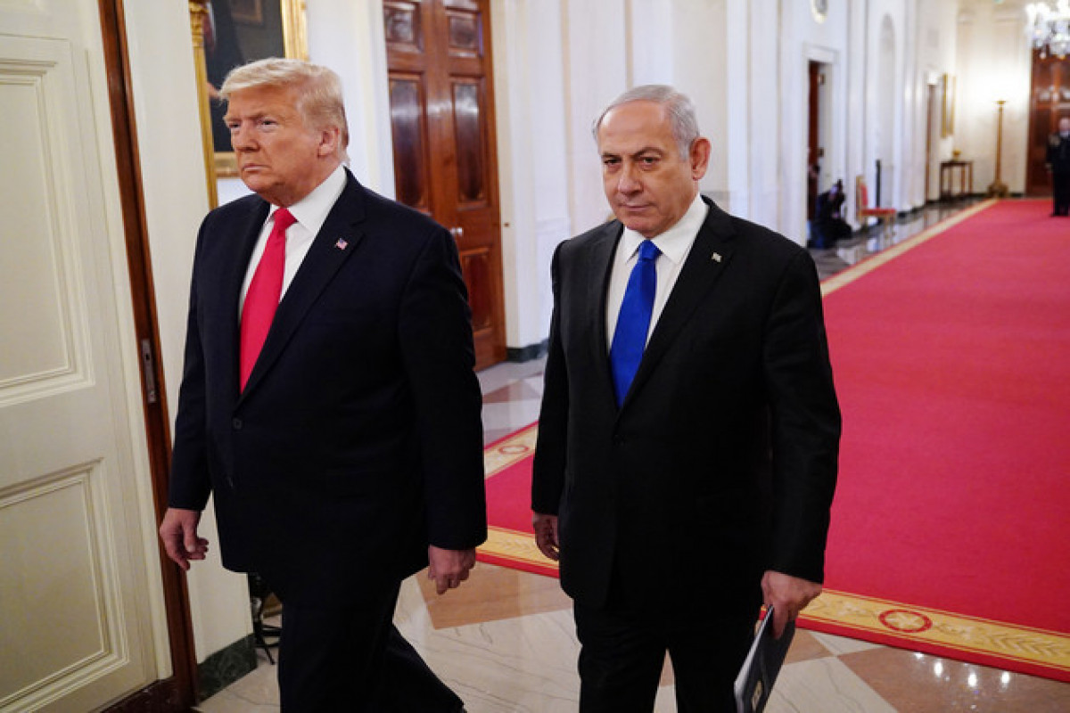 Donald Trump, Benjamin Netanyahu