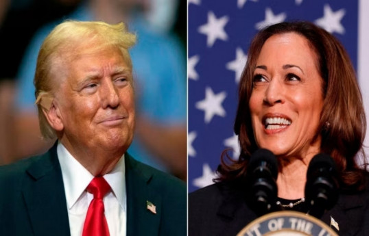 Donald Trump, former U.S. President and Kamala Harris, U.S. Vice President