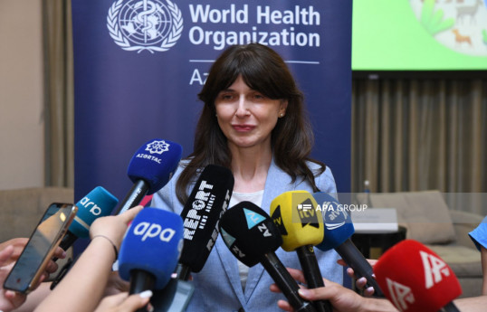 Vladanka Andreeva: Azerbaijan should consider the issue of unified health in its national action plan