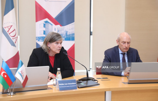 The Netherlands and Azerbaijan are similar countries in terms of water management, says Meike van Ginneken