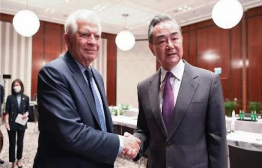 EU High Representative Borrell met with Chinese Foreign Minister