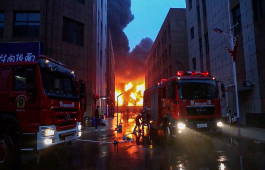 5 killed, 14 injured in industrial park blast in China's Henan