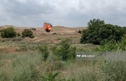 International travelers watched demining process in Azerbaijan's Fuzuli-PHOTO -UPDATED 