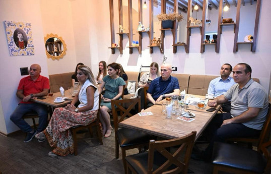 Baku hosts literary-artistic evening dedicated to Mykola Miroshnichenko and Abbas Abdulla