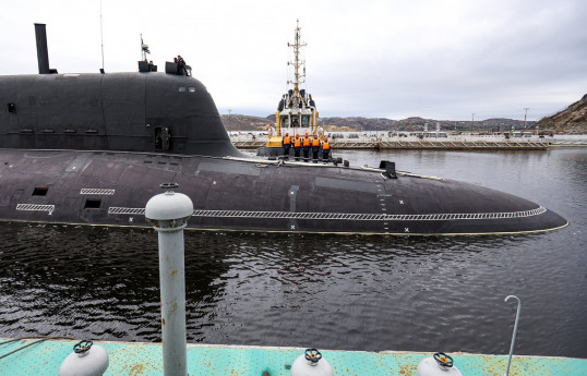 Russia launches three submarines into Black Sea for the first time