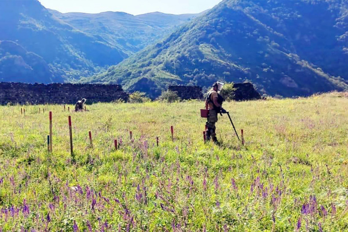 Azerbaijan Army’s engineer-sapper units clear 39,721 hectares of land from mines and unexploded ordnance