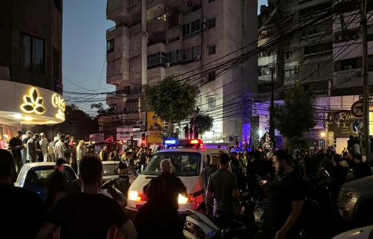 Lebanese public health ministry says 1 killed, 68 hurt in Israeli strike on Beirut building-UPDATED 