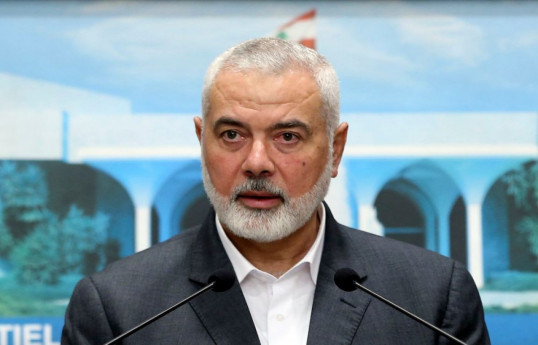 Ismail Haniyeh, the head of Hamas' Political Bureau