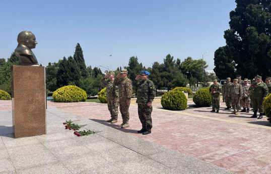 Military attachés’ familiarization visit to a military unit is organized