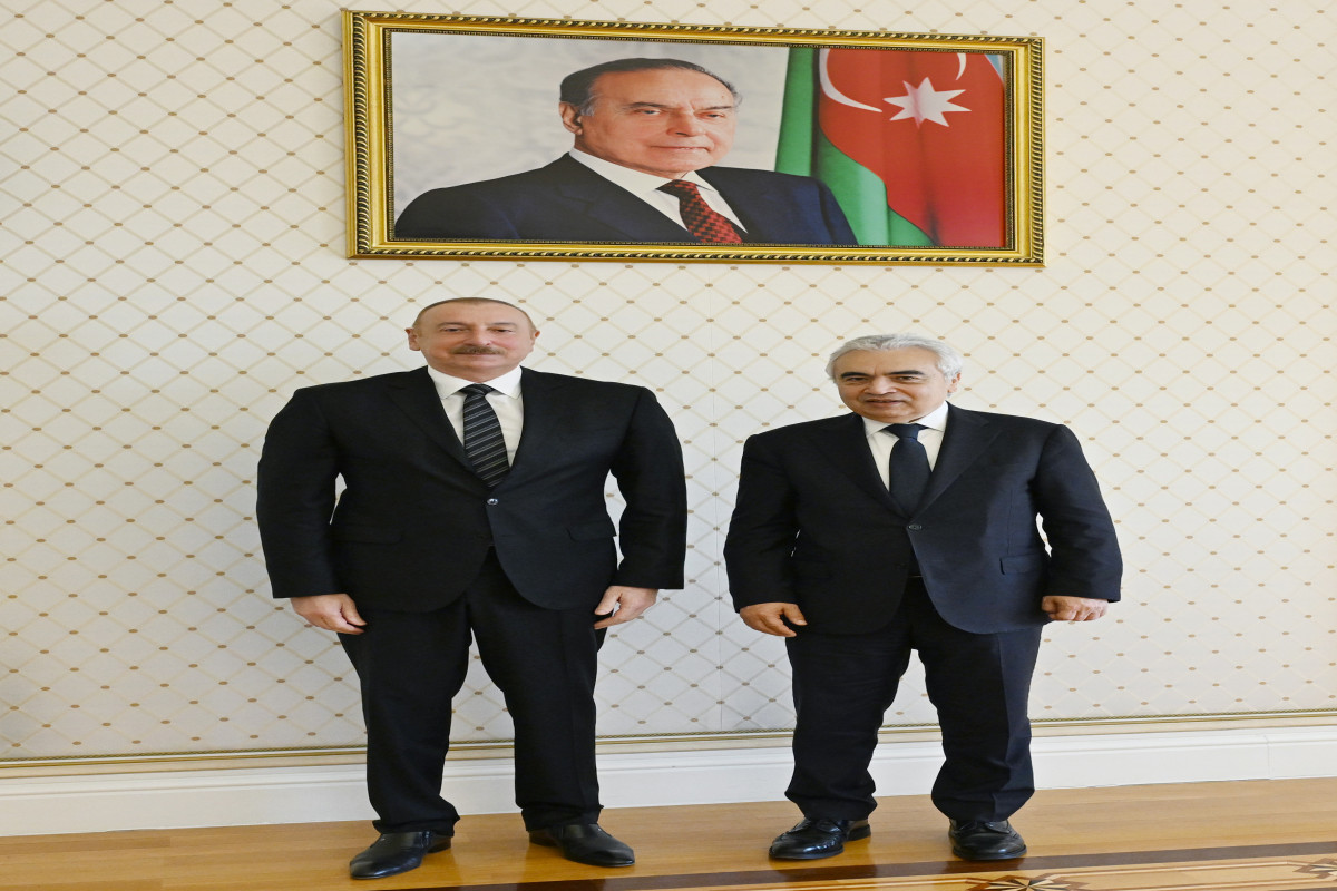 The President of Republic of Azerbaijan Ilham Aliyeh has received Fatih Birol, Executive director of the International Energy Agency