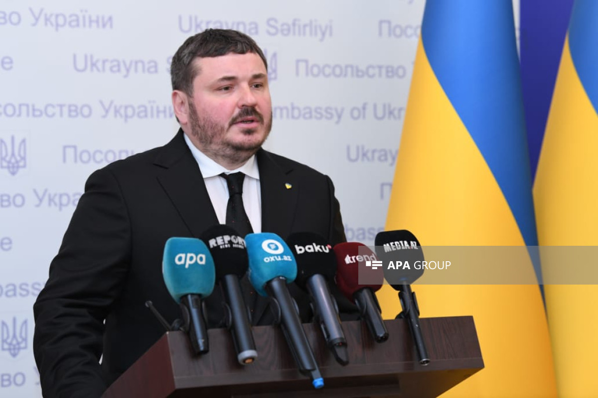 Yuriy Husyev, the Ambassador of Ukraine to Azerbaijan