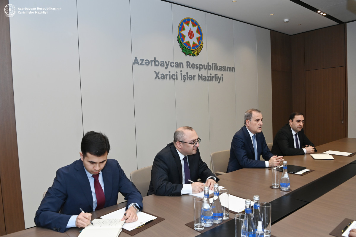 Azerbaijani FM informed Louis Bono about latest progress on peace agenda
