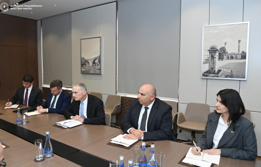 Azerbaijani FM informed Louis Bono about latest progress on peace agenda