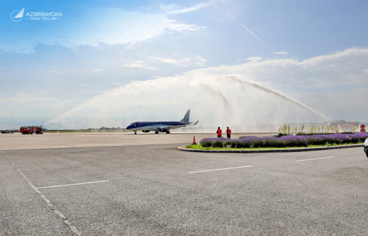 Ceremonial Event in Bucharest Welcomes AZAL's Inaugural Flight-PHOTO 