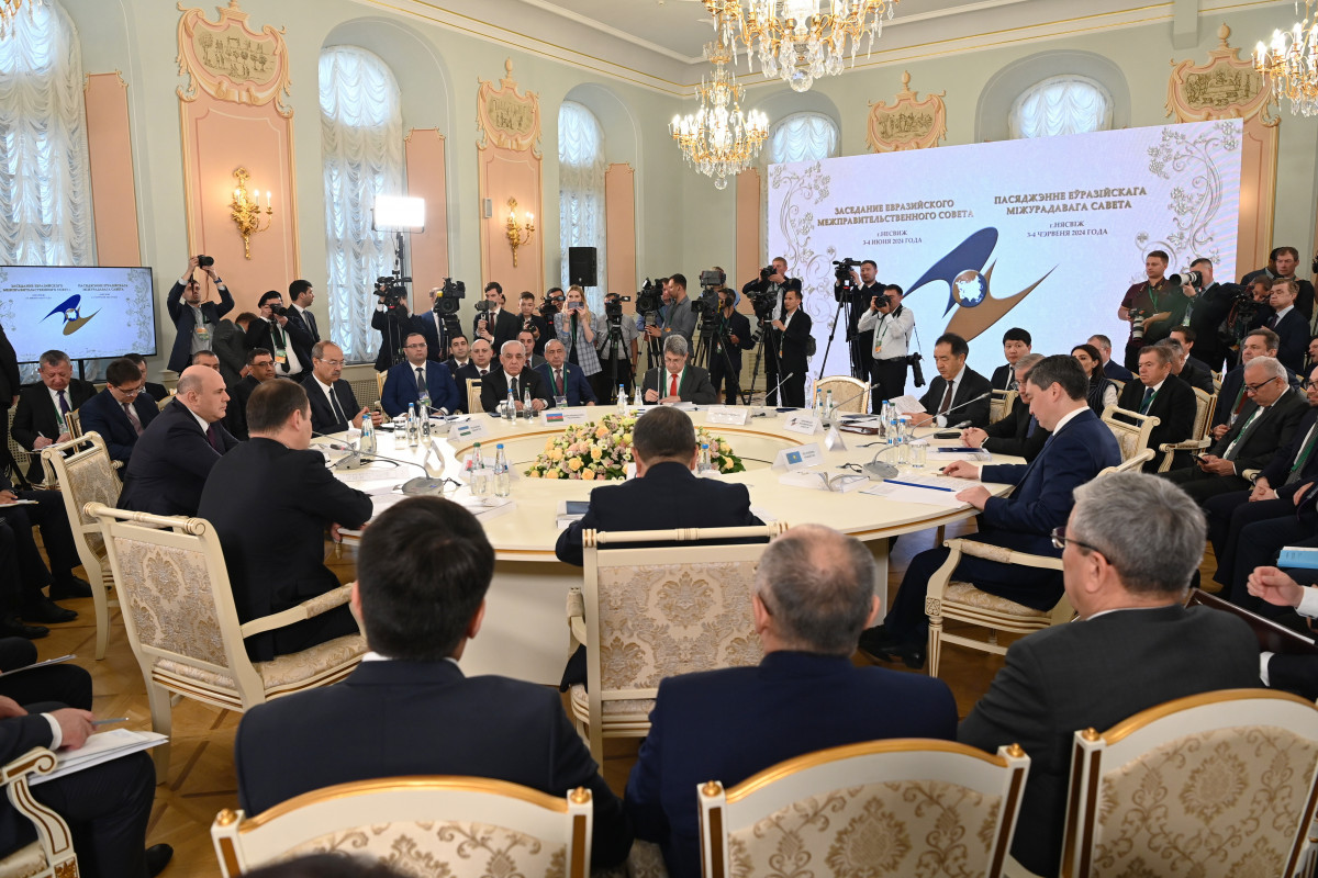 Azerbaijani PM Ali Asadov attended meeting of Eurasian Intergovernmental Council in Minsk as guest