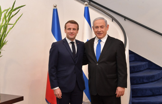 Israeli PM briefs French president on efforts to release hostages
