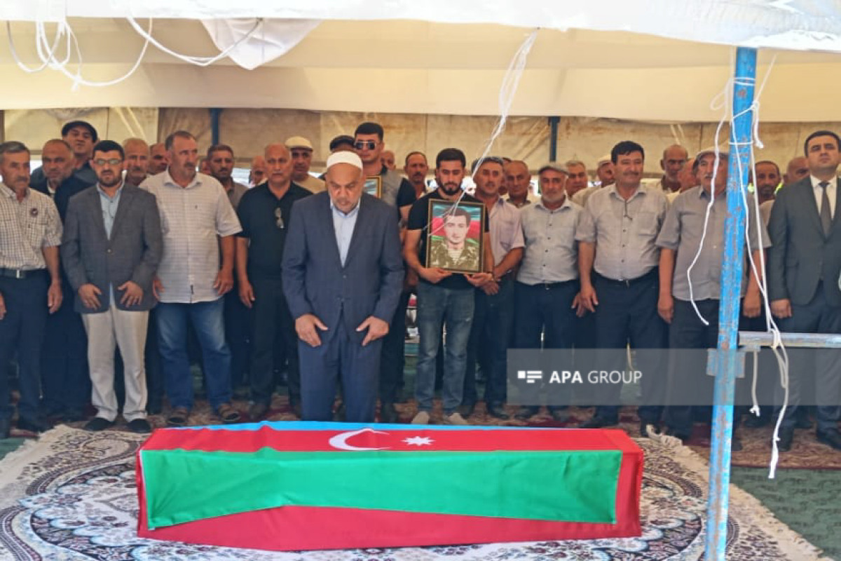 Remains of Namig Jafarov, who was martyred in First Garabagh War, buried in Saatly district-PHOTO 
