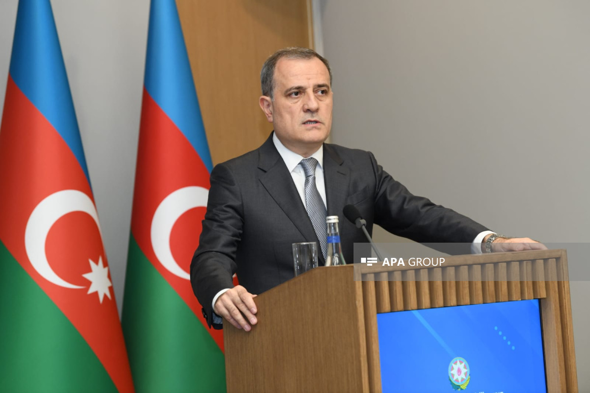 Jeyhun Bayramov, the Minister of Foreign Affairs of the Republic of Azerbaijan