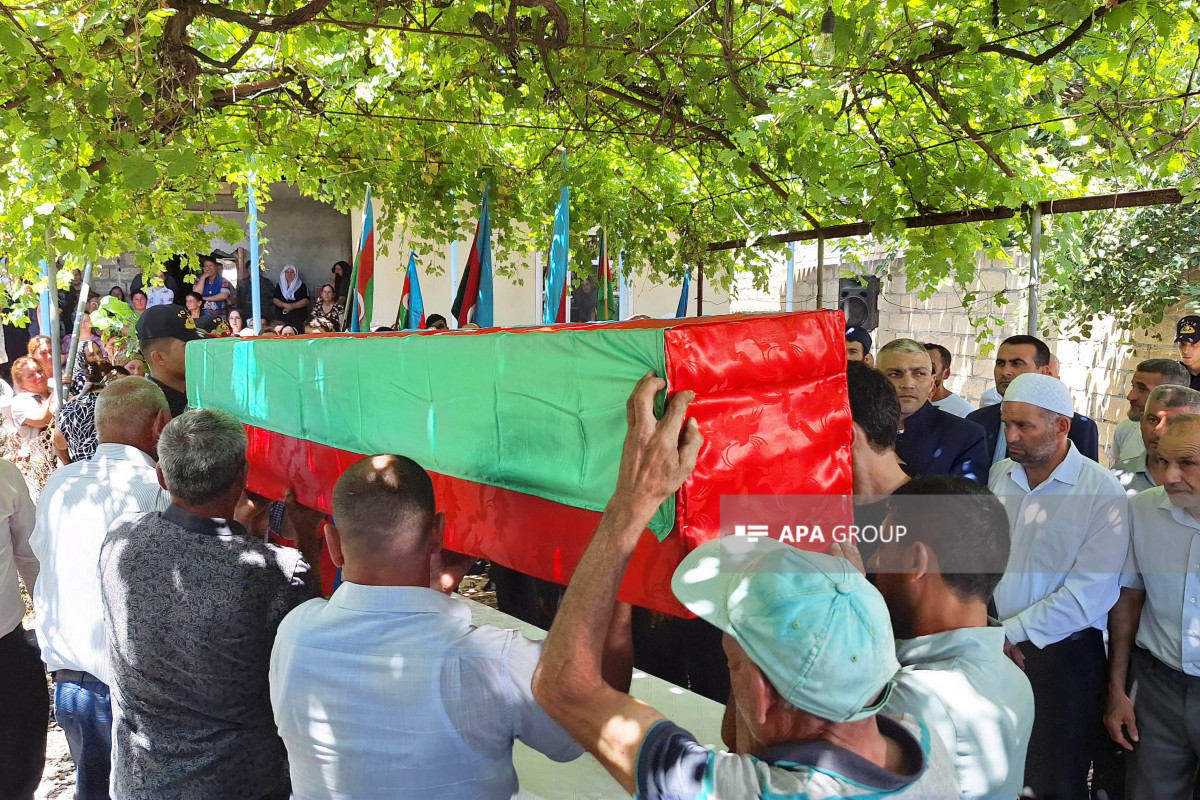 Remains of Zakir Isagov, who was martyred in First Grabagh War, buried in Zardab-PHOTO 