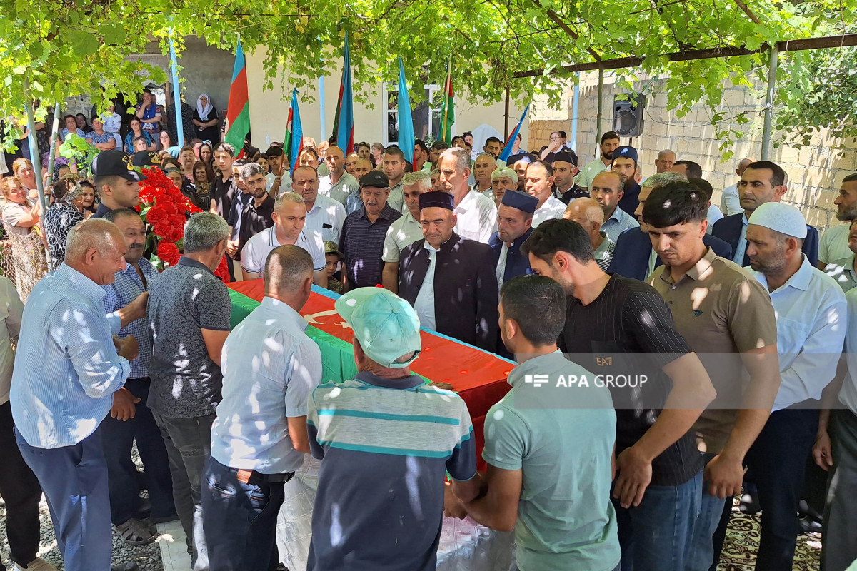 Remains of Zakir Isagov, who was martyred in First Grabagh War, buried in Zardab-PHOTO 