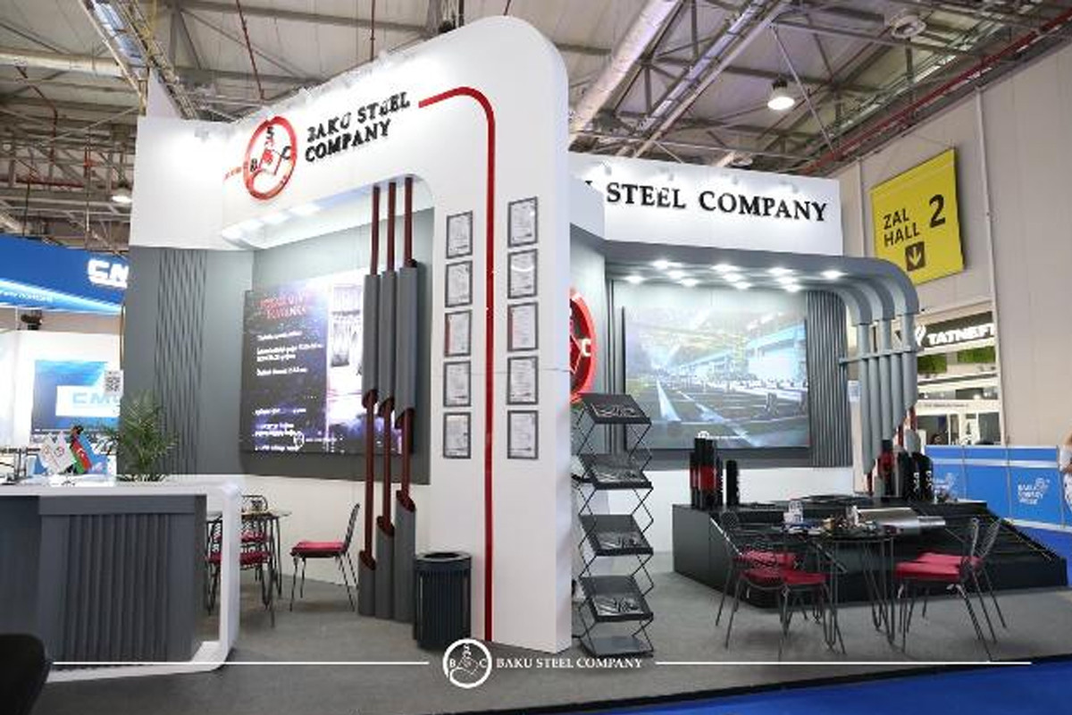 CJSC "Baku Steel Company" takes part at the 29th International Exhibition "Caspian Oil and Gas"-PHOTO 
