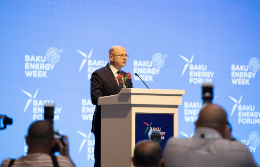Parviz Shahbazov, the Minister of Energy of Azerbaijan
