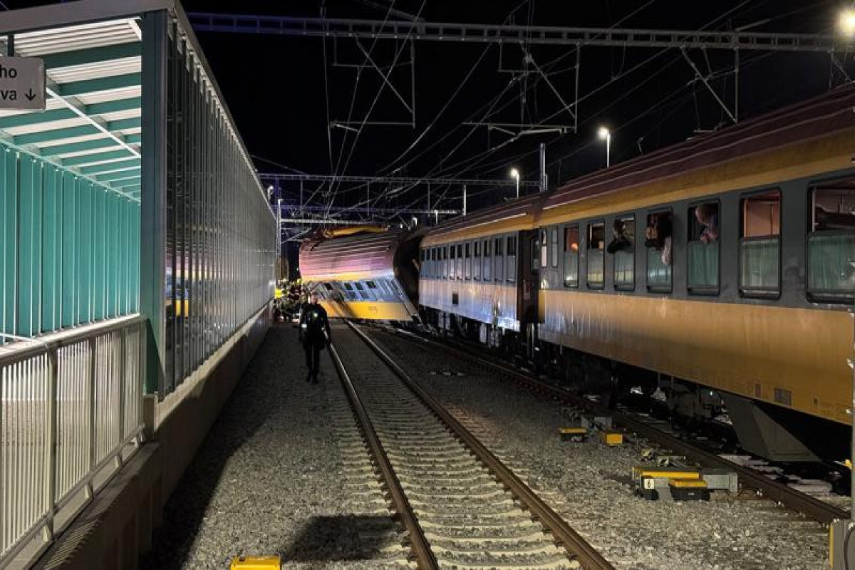 Four killed and dozens injured after two trains collide head-on in Czech Republic