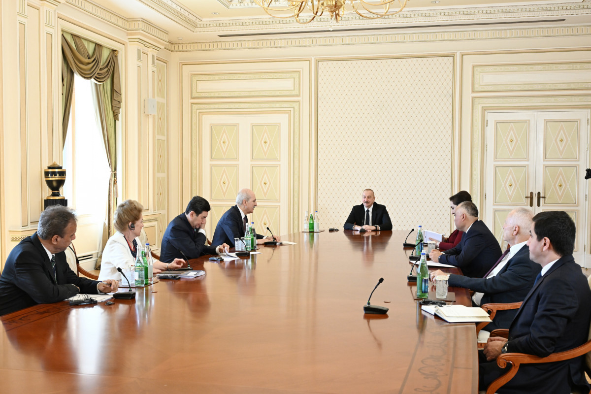 President Ilham Aliyev received TURKPA delegation