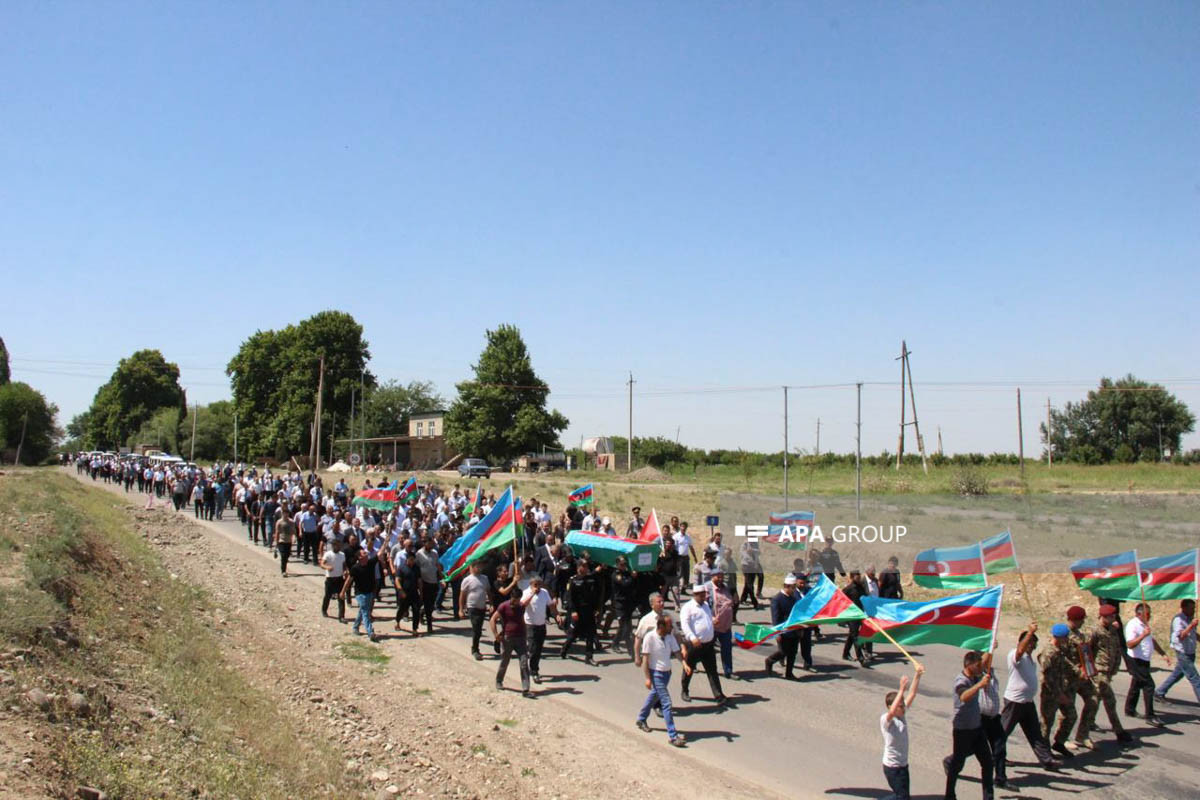 Remains of Niyaz Novruzov, First Karabakh War martyr, buried in Goranboy-PHOTO 