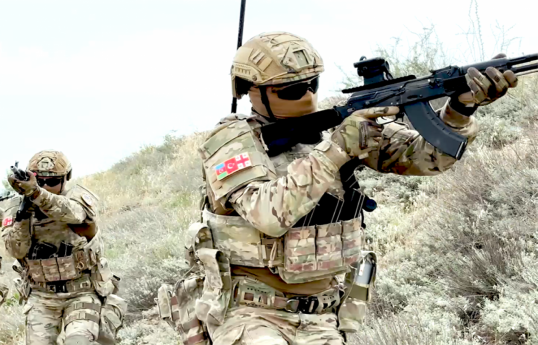 Exercises of special forces of Azerbaijan, Türkiye and Georgia continue in Baku-VIDEO 
