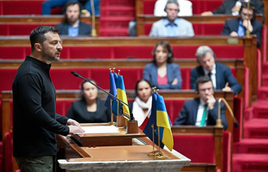 Ukrainian President Volodymyr Zelensky