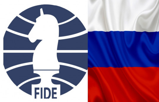FIDE suspended the Russian Chess Federation's membership in the organization