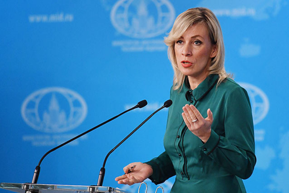 Maria Zakharova, Russian Foreign Ministry spokeswoman